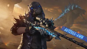 Intense Fps Gaming Battle Scene Wallpaper