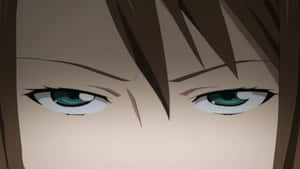 Intense_ Gaze_ Anime_ Character_ Closeup.jpg Wallpaper