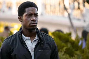 Intense_ Gaze_ Franklin_ Saint Wallpaper