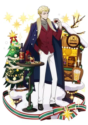 Intense Gaze Of Francis F From Bungo Stray Dogs Wallpaper