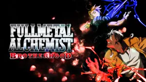 Intense Gaze Of Scar In Fullmetal Alchemist Wallpaper