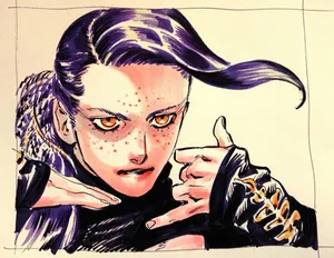 Intense Gaze Of Vinegar Doppio Wallpaper