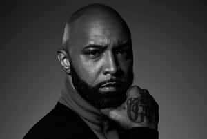 Intense_ Gaze_ Portrait_ Joe_ Budden Wallpaper