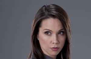 Intense Gaze Portrait Lexa Doig Wallpaper