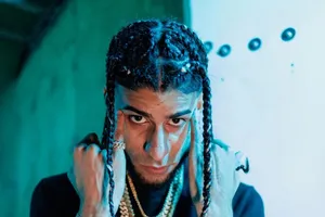 Intense_ Gaze_with_ Blue_ Hues.jpg Wallpaper