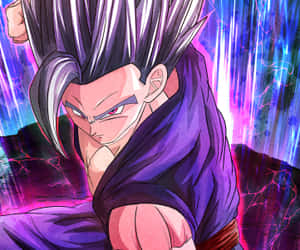 Intense Gohan Power Up Wallpaper