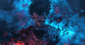 Intense_ Gohan_ Super_ Saiyan_ Blue_ Flare_4 K Wallpaper