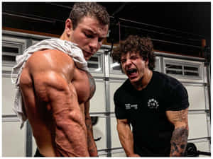 Intense_ Gym_ Workout_ Motivation Wallpaper