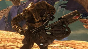 Intense Halo Arbiter In Action Wallpaper