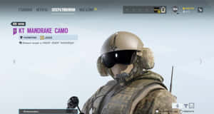 Intense Jager Ready For Action In Rainbow Six Siege Wallpaper