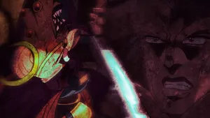 Intense Jean Pierre Polnareff Artwork Wallpaper