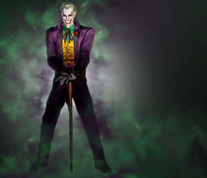 Intense Joker Art Wallpaper