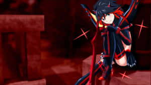 Intense Kill La Kill Senketsu Action Scene Wallpaper