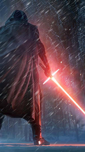 Intense Look From A Far, Kylo Ren In 4k Wallpaper