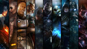 Intense Mass Effect Multiplayer Action Wallpaper