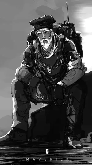 Intense Maverick Action In Rainbow Six Siege Wallpaper