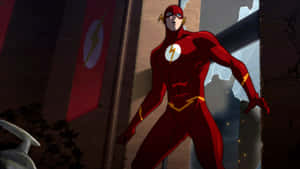 Intense Moment In Justice League: The Flashpoint Paradox Wallpaper