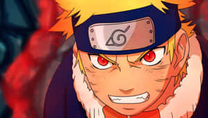 Intense Naruto Red Eyes Wallpaper