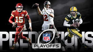 Intense Nfl Playoff Action Wallpaper