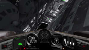 Intense Podracing Action On Tatooine Wallpaper