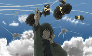 Intense Portrait Of Seidou Takizawa From Tokyo Ghoul Wallpaper