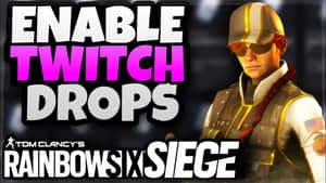 Intense Rainbow Six Siege Twitch Action Wallpaper