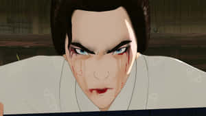 Intense Samurai Stare Wallpaper