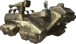 Intense Scorpion Halo Action Scene Wallpaper