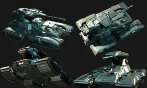 Intense Scorpion Halo Battle With Explosive Action Wallpaper