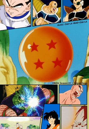 Intense Showdown: Goku Vs. Frieza In Dragon Ball Z Abridged Wallpaper