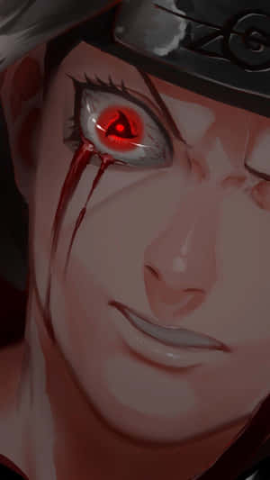 Intense Stare Of Itachi Uchiha Wallpaper