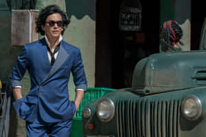 Intense Stare Of Spike Spiegel Wallpaper