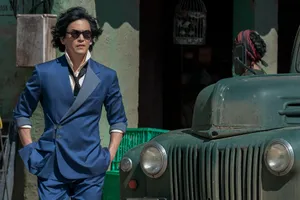 Intense Stare Of Spike Spiegel Wallpaper