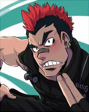 Intense Tsumugu Kinagase Ready For Battle Wallpaper