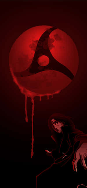 Intense Uchiha Mangekyou Sharingan Image Wallpaper