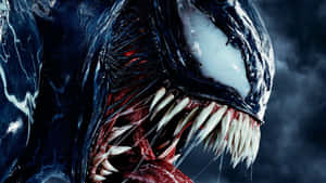 Intense Venom Closeup Wallpaper