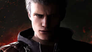 Intense Vergil Portrait Wallpaper