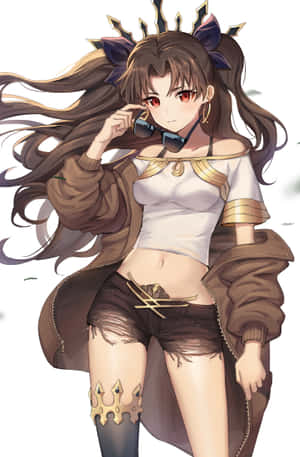 Intense Warrior - Ishtar From Fate Grand Order Wallpaper