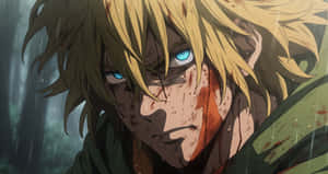 Intense_ Warrior_ Thorfinn_ Profile Wallpaper