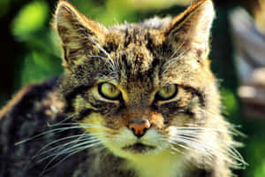 Intense Wildcat Closeup.jpg Wallpaper