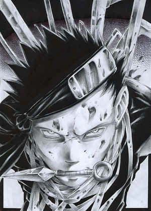 Intense Zabuza Momochi Artwork Wallpaper