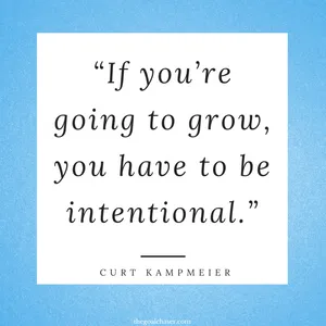 Intentional Quote - Curt Kampmeier Wallpaper