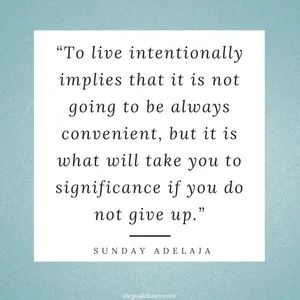 Intentional Quote - Sunday Adelaja Wallpaper