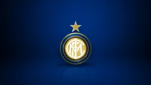 Inter Milan Players Celebrating On The Field Wallpaper