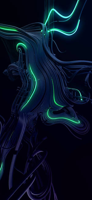 Interactive Abstract Art Wallpaper