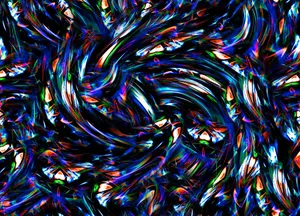 Interconnected Minds In Colorful Space Wallpaper