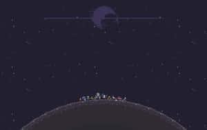 Intergalactic Wars In Space Gaming Wallpaper