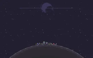 Intergalactic Wars In Space Gaming Wallpaper