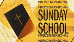 Intergenerational Sunday School Promotion Wallpaper