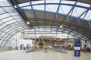 Interior Architecture Of Waterloo Station Wallpaper